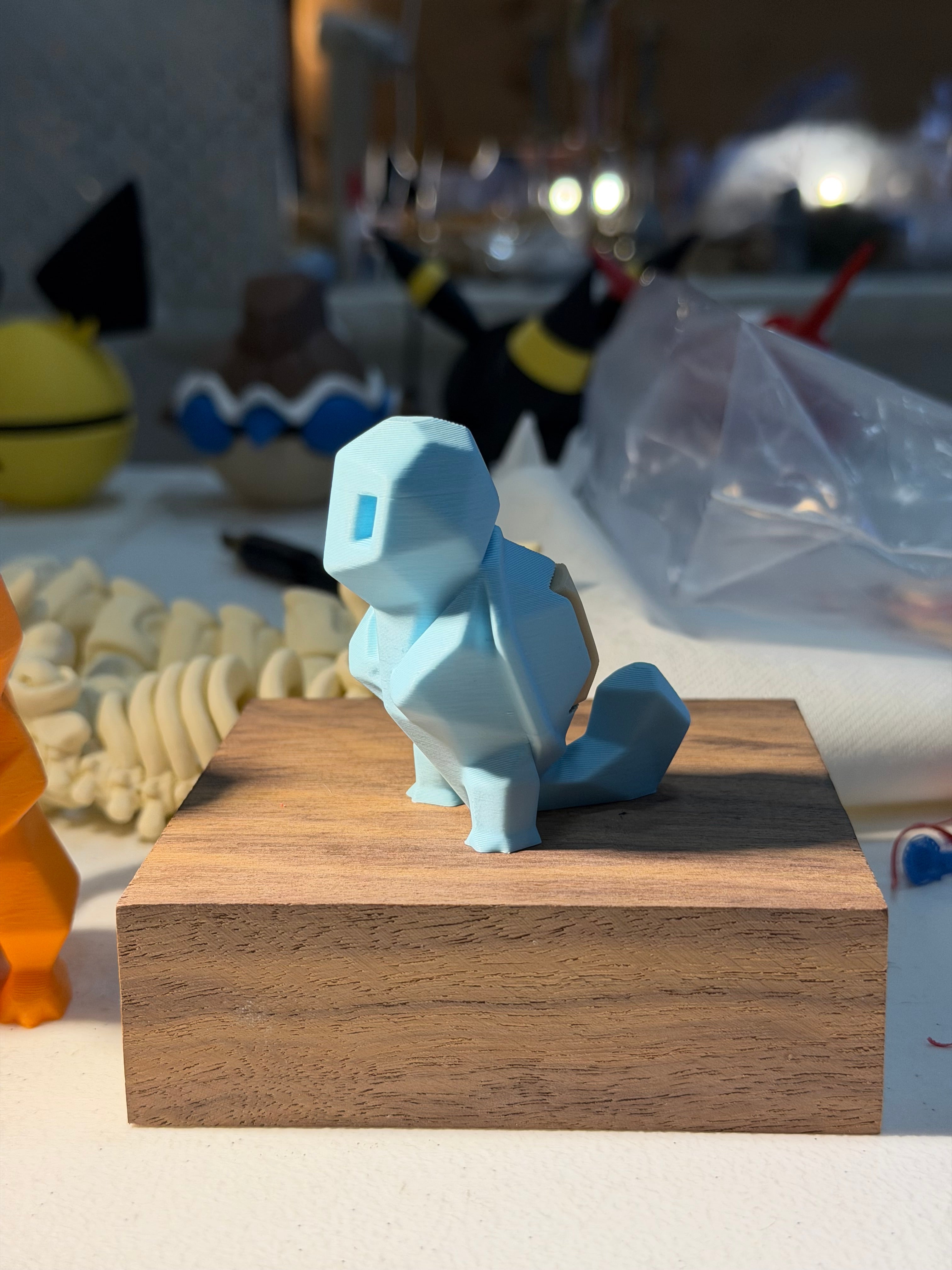 Low poly Squirtle clicker