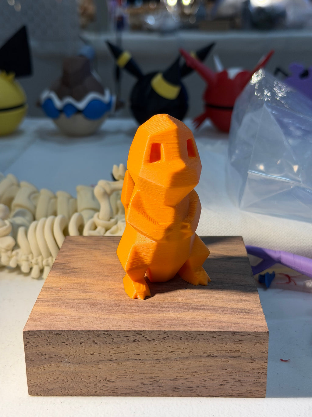 Low poly Charmander clicker