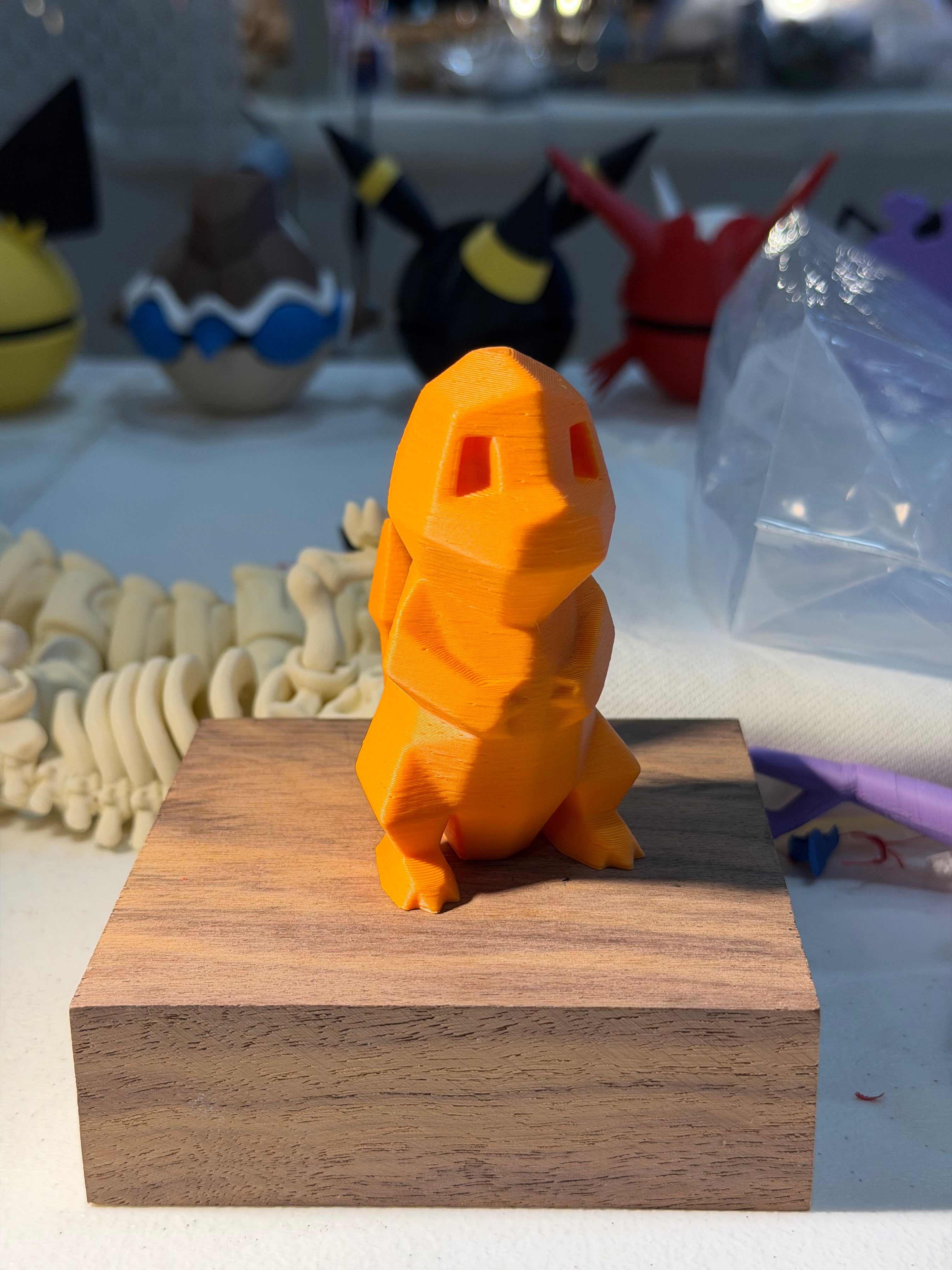 Low poly Charmander clicker