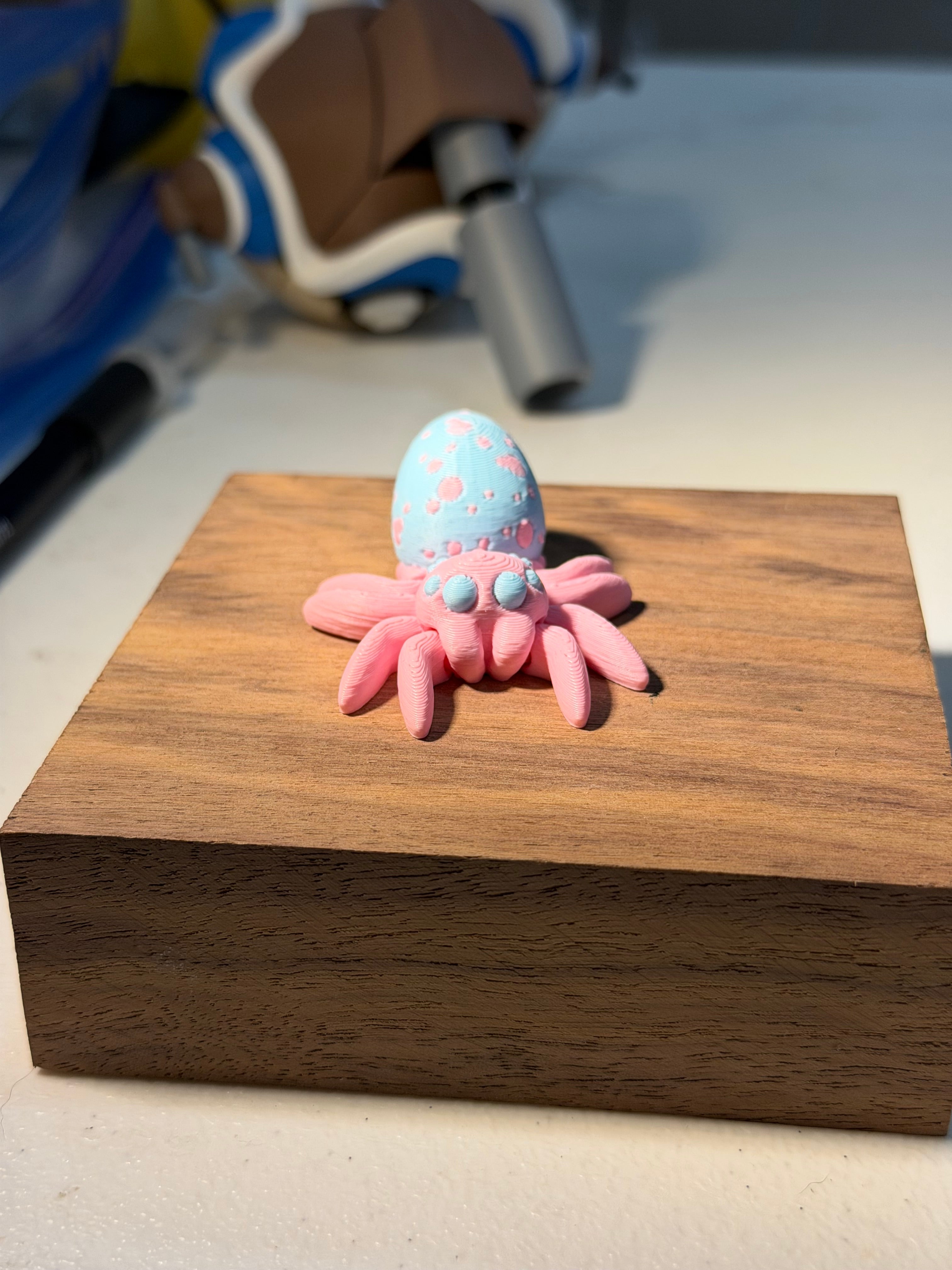Easter egg spider