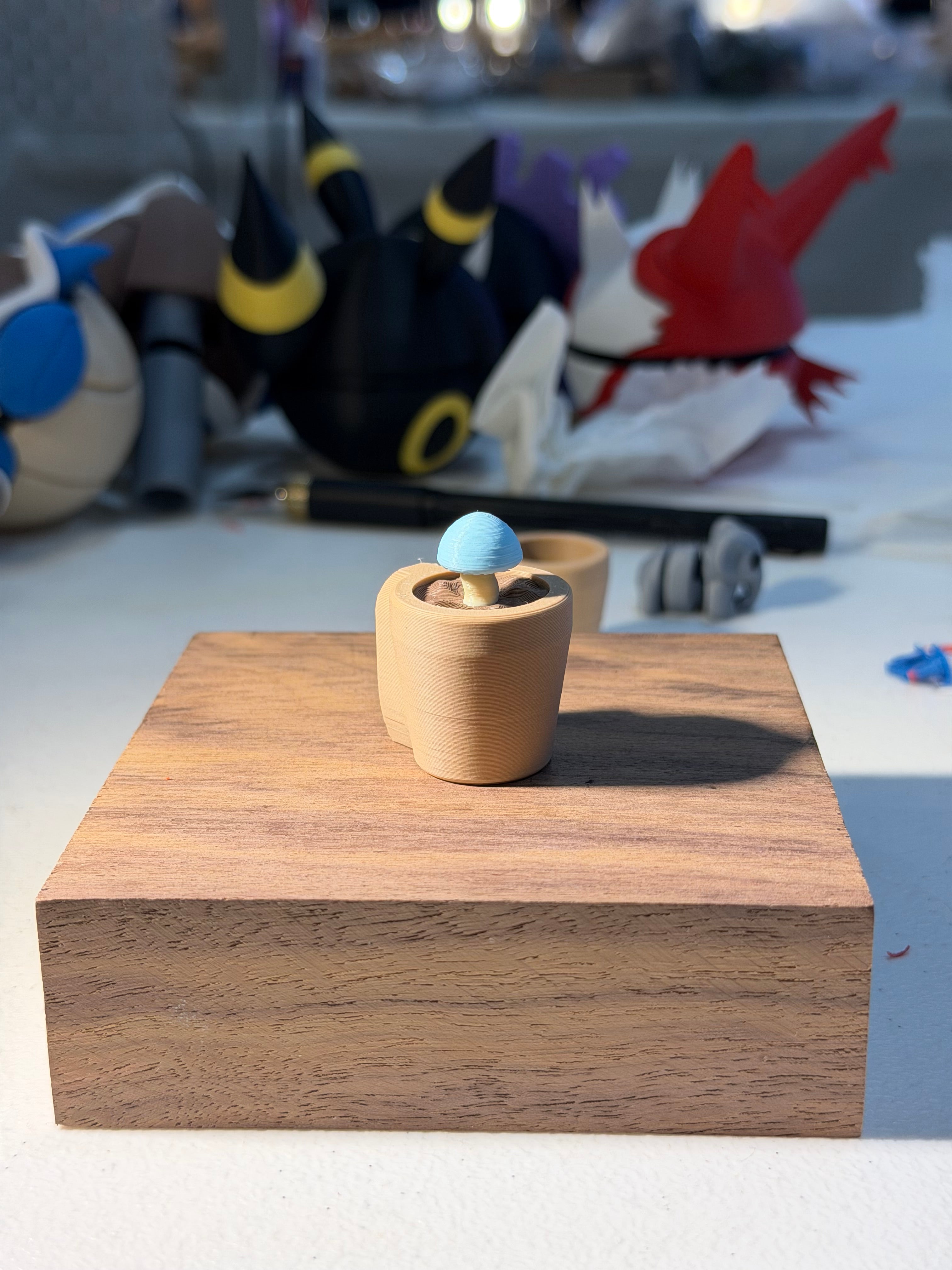 Smooth Pot | Plants fridge magnet