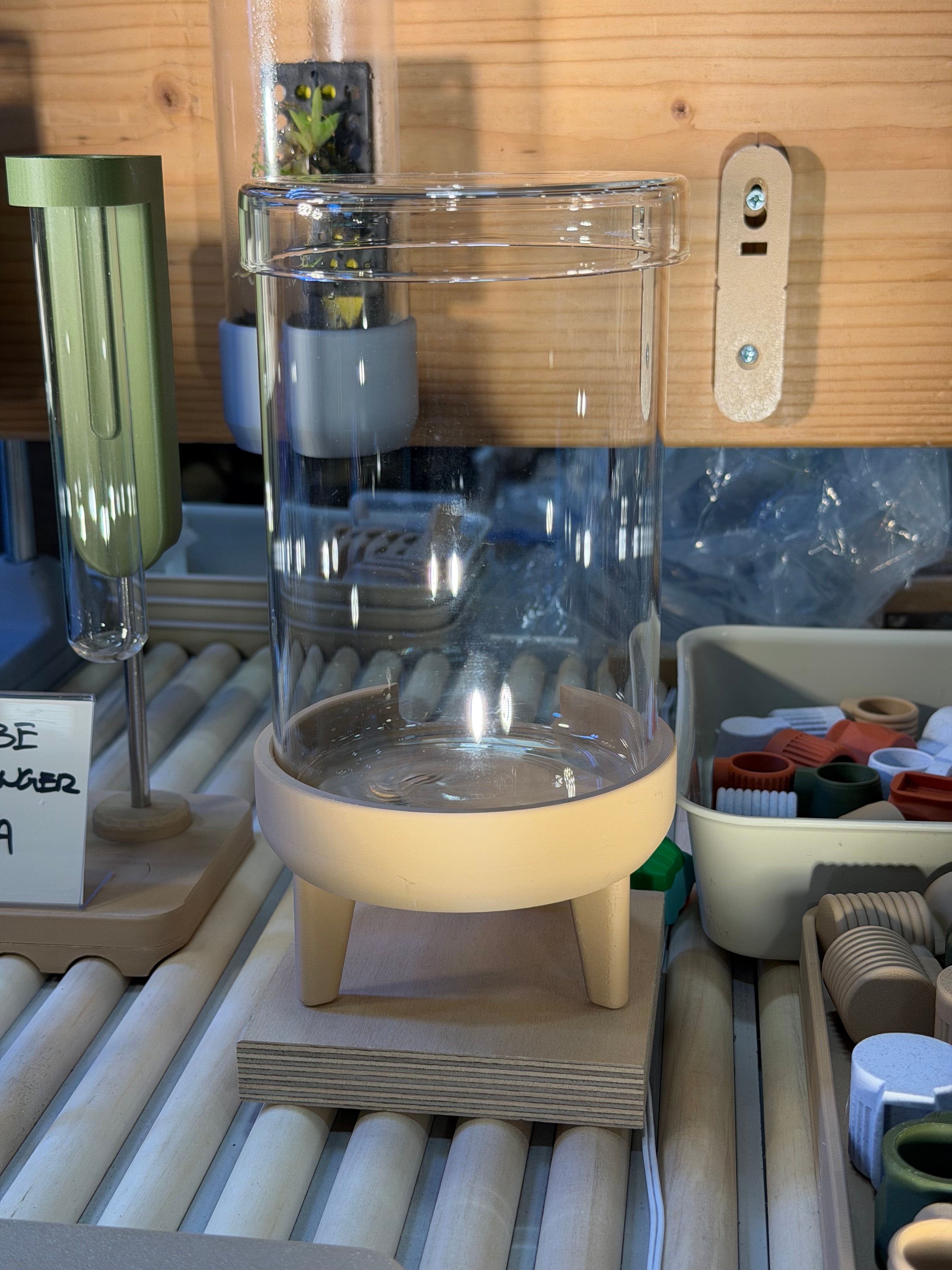 Desktop terrarium w/ stand