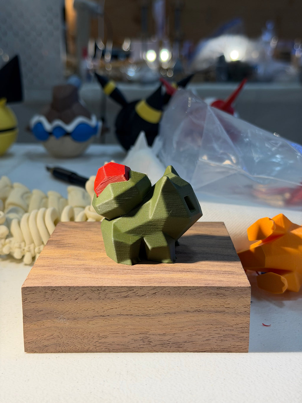 Low poly Bulbasaur clicker
