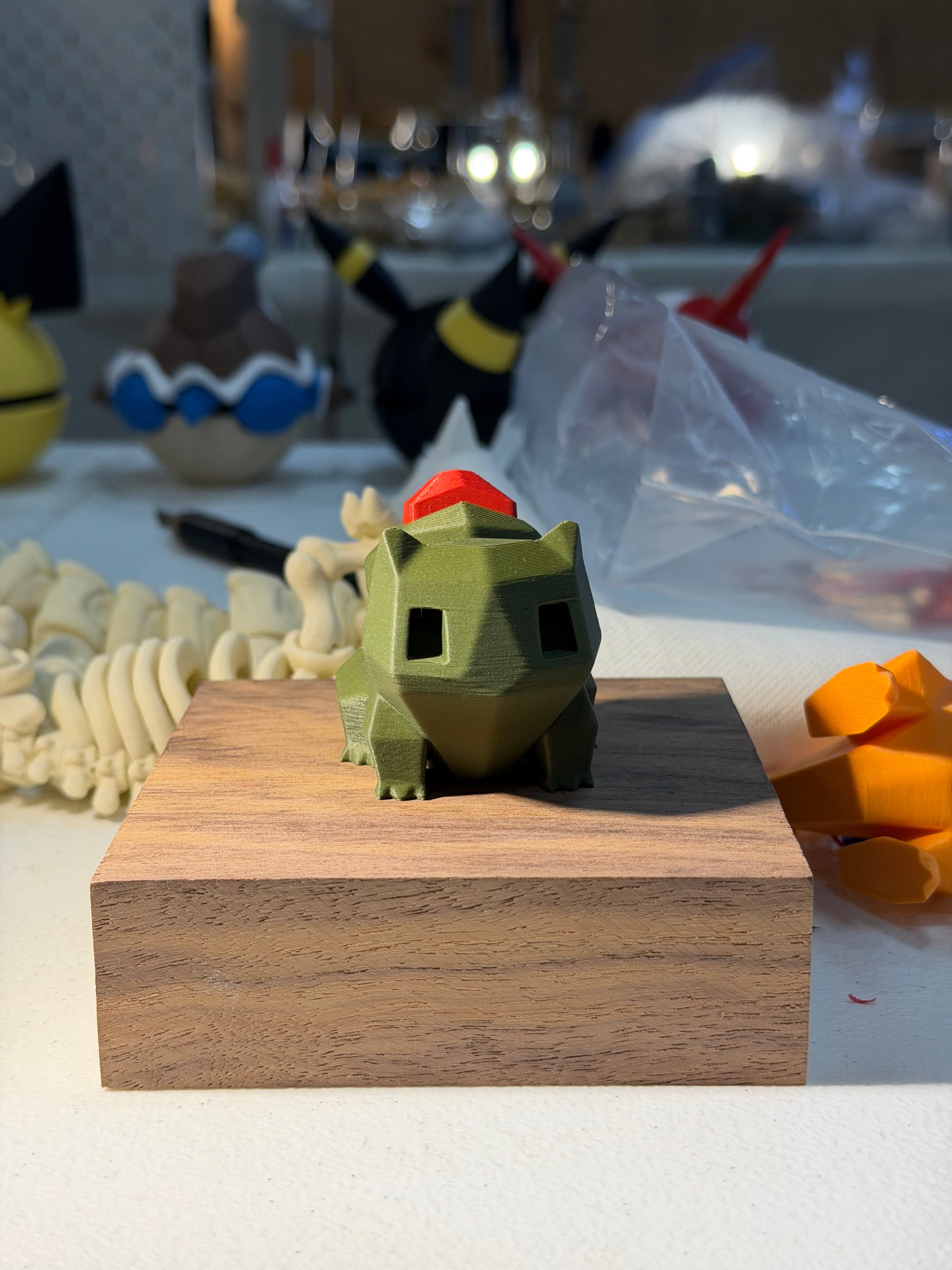 Low poly Bulbasaur clicker