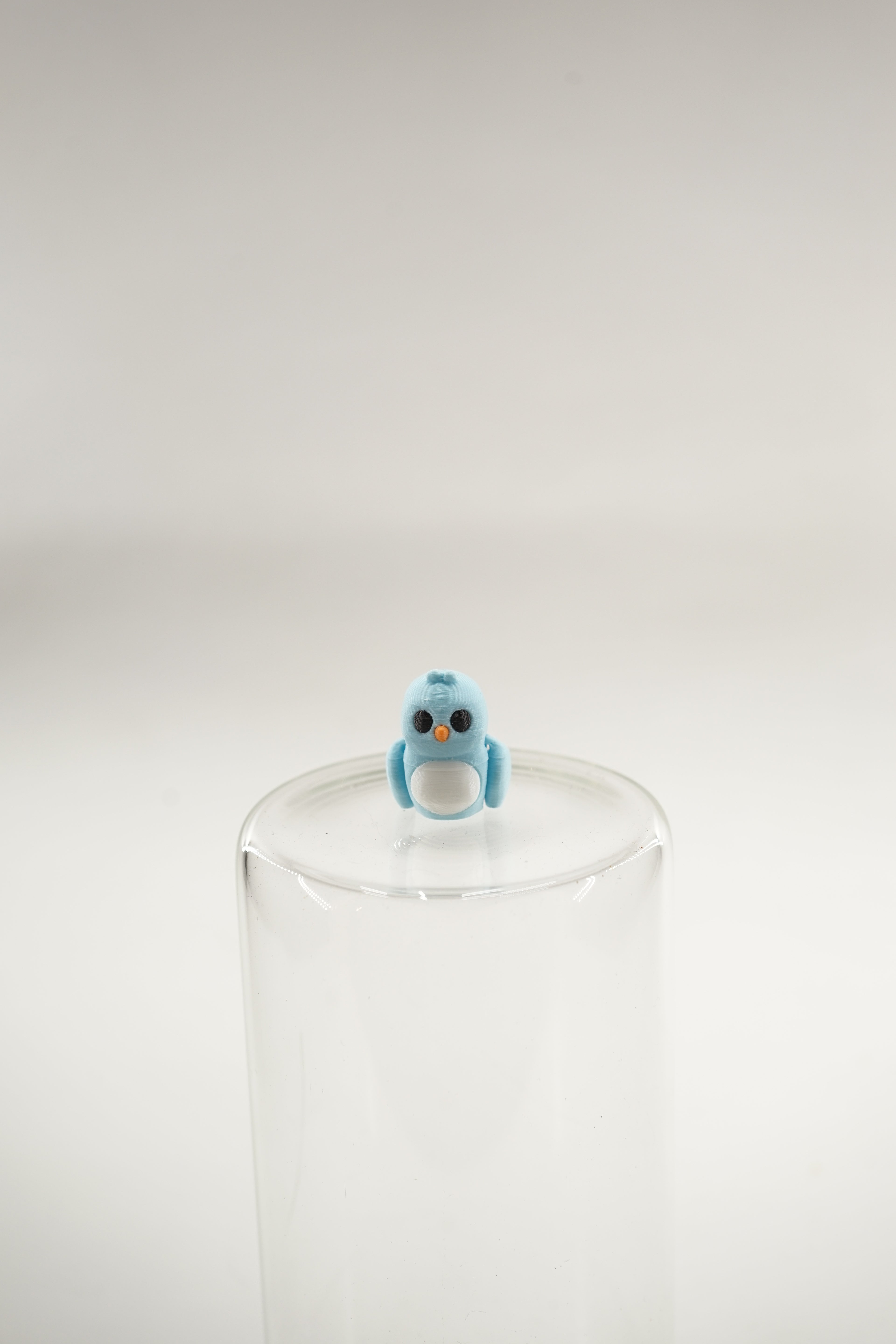 Blue love bird wigget