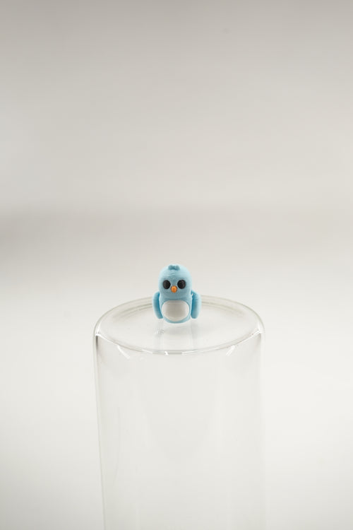 Blue love bird wigget