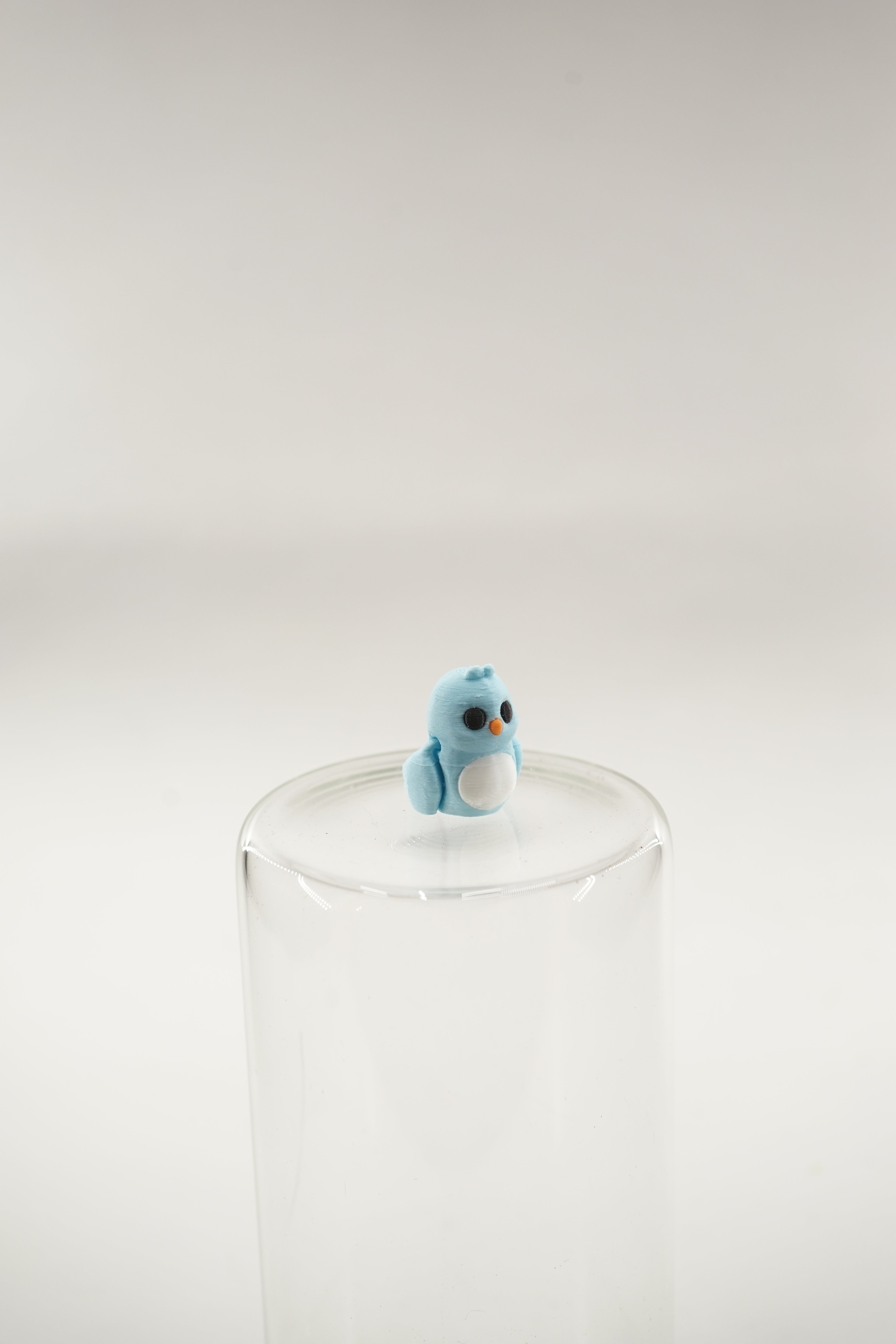 Blue love bird wigget