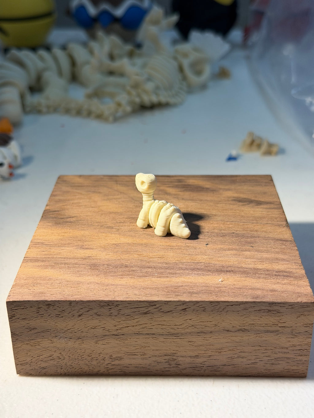 Stegosaurus fossil wigget