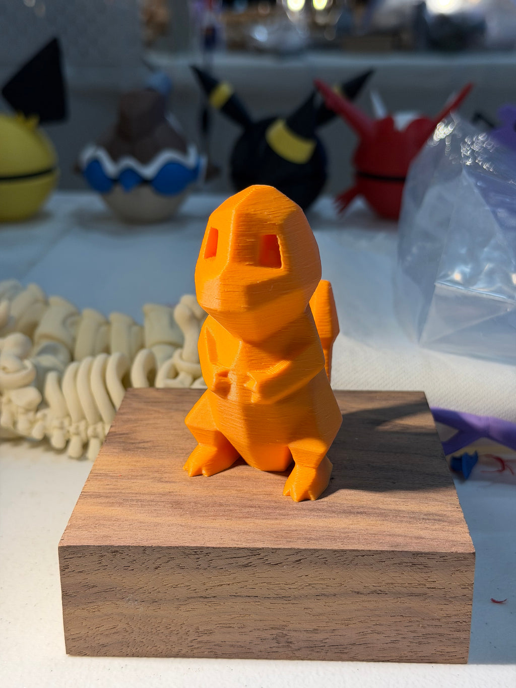 Low poly Charmander clicker
