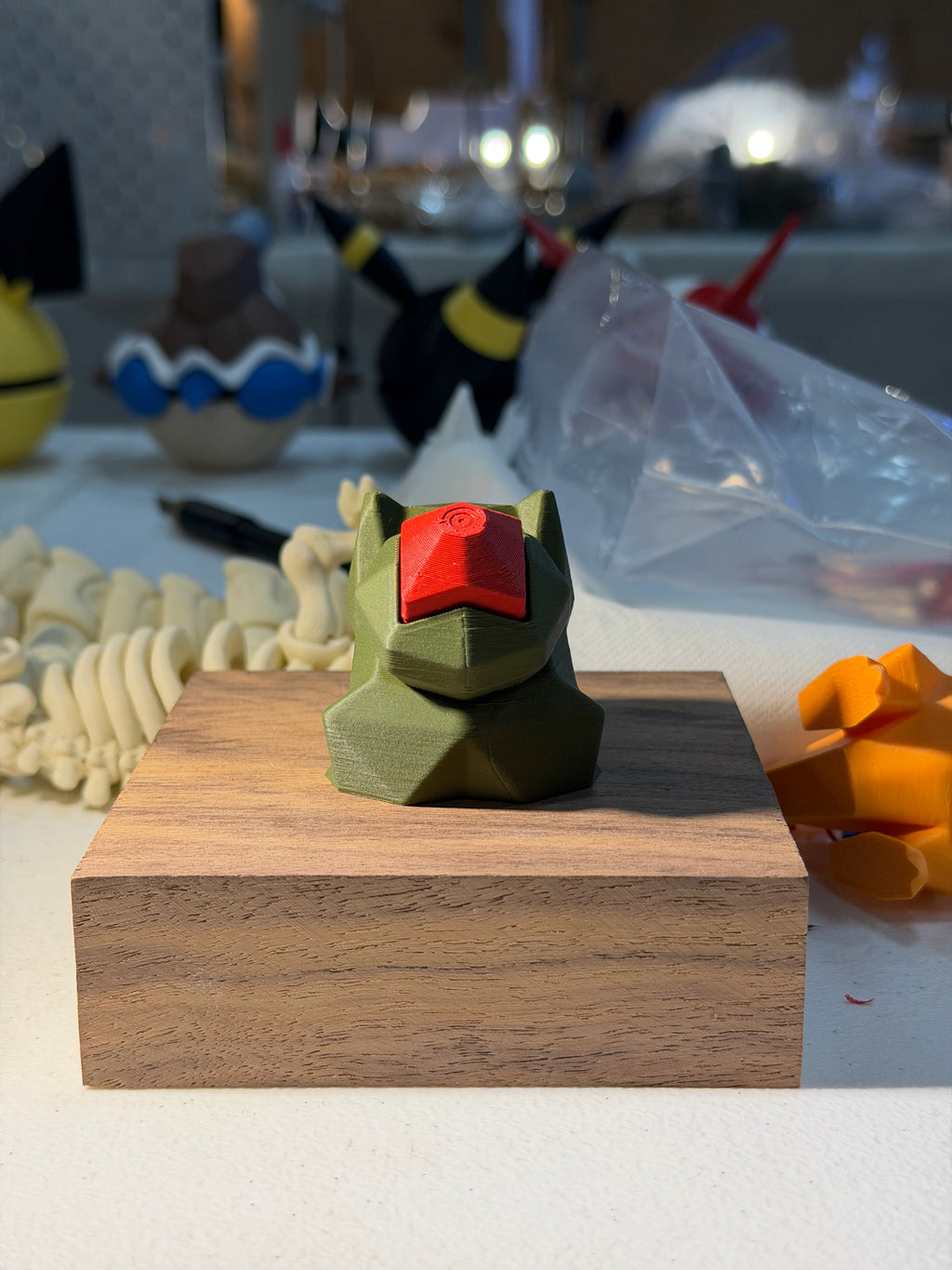 Low poly Bulbasaur clicker