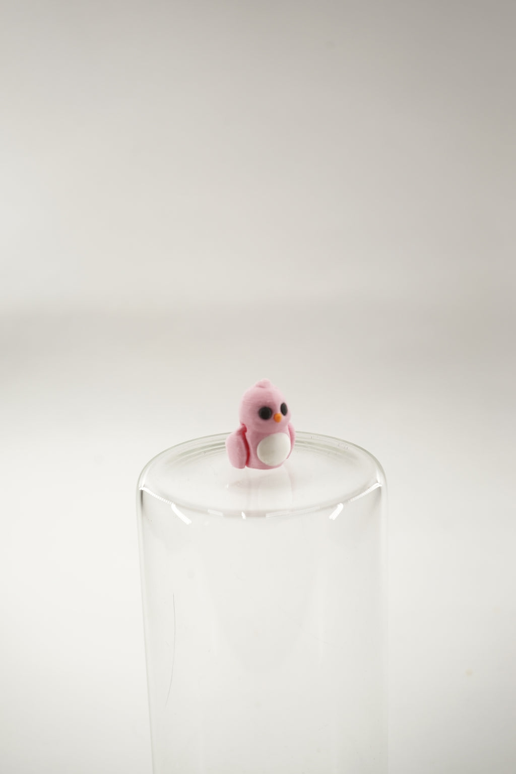 Pink love bird wigget